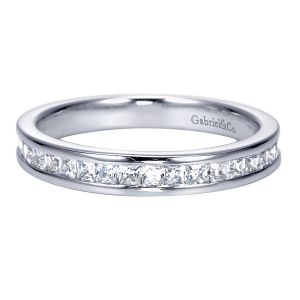Gabriel 14 Karat Contemporary Wedding Band WB7897W44JJ