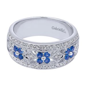 Gabriel Fashion 14 Karat Victorian Ladies' Ring LR4817W44SA