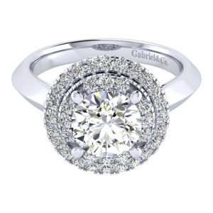 Gabriel 14 Karat Perfect Match Engagement Ring ER001C8AIW44JJ