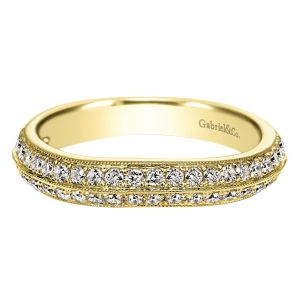 Gabriel 18 Karat Victorian Wedding Band WB5388Y84JJ