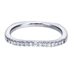 Gabriel 14 Karat Contemporary Wedding Band WB6570W44JJ