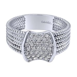 Gabriel Fashion 14 Karat Hampton Diamond Ladies' Ring LR5051W45JJ