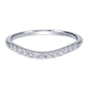 Gabriel 14 Karat Contemporary Wedding Band WB911773R0W44JJ