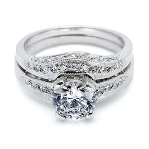 Tacori BA4190W Platinum Wedding Band