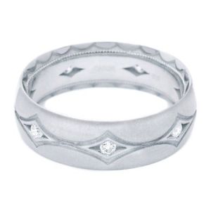 Tacori 1007WDS 18 Karat Crescent Wedding Band