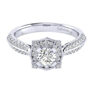 Gabriel 14 Karat Perfect Match Engagement Ring ER002A2ADW44JJ