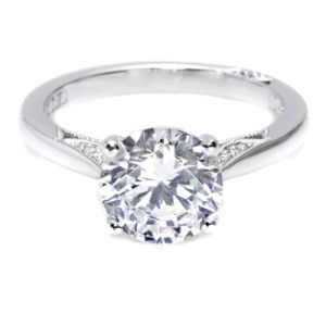 Tacori Dantela 18 Karat Engagement Ring 2638RD85