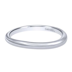 Gabriel 14 Karat Contemporary Wedding Band WB10950W4JJJ