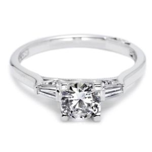 Tacori Platinum Simply Tacori Engagement Ring 2592RD55