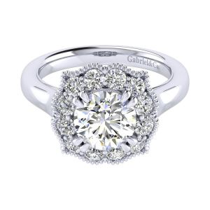 Gabriel 14 Karat Perfect Match Engagement Ring ER009C8ACW44JJ