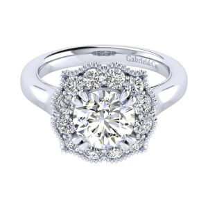 Gabriel 14 Karat Perfect Match Engagement Ring ER009C8ACW44JJ