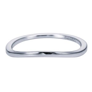 Gabriel 14 Karat Contemporary Wedding Band WB7269W4JJJ