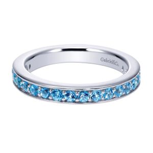 Gabriel Fashion Silver Stackable Stackable Ladies' Ring LR6803-7SVJBT
