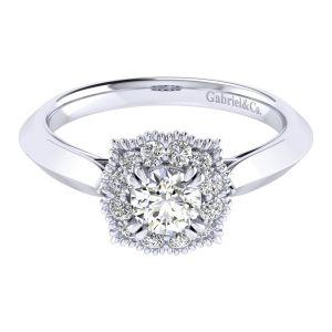 Gabriel 14 Karat Perfect Match Engagement Ring ER001A2ACW44JJ