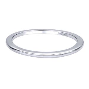 Gabriel 14 Karat Contemporary Wedding Band WB9385W4JJJ