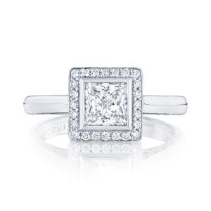 304-25PR55 Platinum Tacori Starlit Engagement Ring