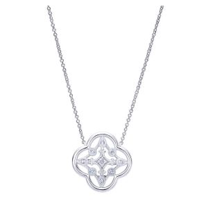 Gabriel Fashion Silver Madison Necklace NK4074SV5JJ
