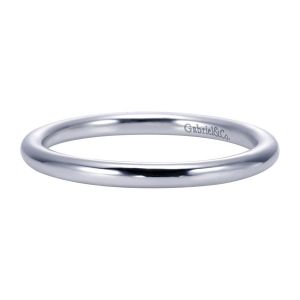 Gabriel 14 Karat Contemporary Wedding Band WB7894W4JJJ