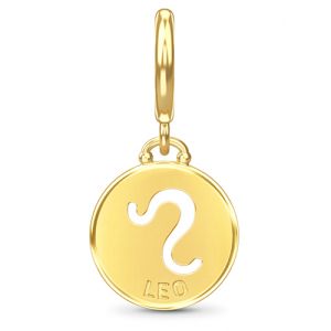 Endless Jewelry Leo Zodiac Coin 18k Gold Plated Charm 53346-5