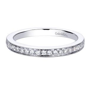 Gabriel 14 Karat Victorian Wedding Band WB9364W44JJ