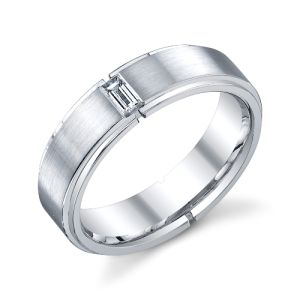 241413 Christian Bauer 14 Karat Diamond  Wedding Ring / Band