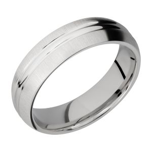 Lashbrook 6DD Titanium Wedding Ring or Band