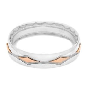 Tacori 985WR Platinum Crescent Wedding Band
