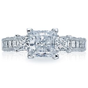 Tacori HT243012X 18 Karat Classic Crescent Engagement Ring