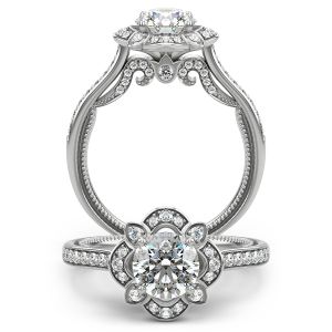 Verragio Insignia-7094R Platinum Engagement Ring