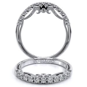 Verragio Insignia-7074W 14 Karat Wedding Ring / Band | TQ Diamonds