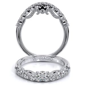 Verragio Insignia-7100W 14 Karat Wedding Ring / Band