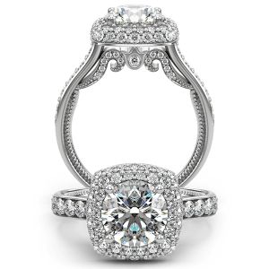 Verragio Insignia-7101CU Platinum Engagement Ring