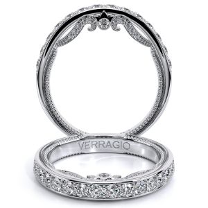 Verragio Insignia-7101W Platinum Wedding Ring / Band