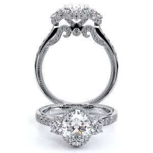 Verragio Insignia-7103OV Platinum Engagement Ring