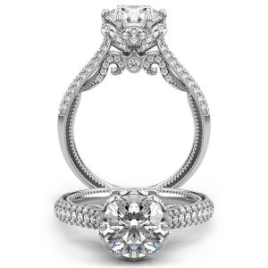 Verragio Insignia-7104TR Platinum Engagement Ring