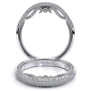 Verragio Insignia-7104W 14 Karat Wedding Ring / Band