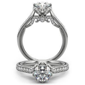 Verragio Insignia-7107TR Platinum Engagement Ring