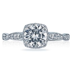 Tacori 39-2CU65 18 Karat Dantela Engagement Ring