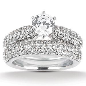 Taryn Collection 18 Karat Diamond Engagement Ring TQD A-1111