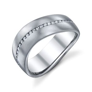 246789 Christian Bauer 18 Karat Diamond  Wedding Ring / Band