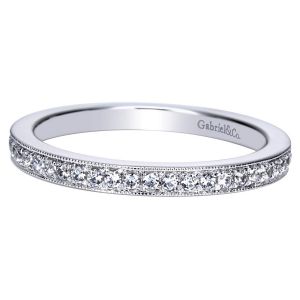 Gabriel 14 Karat Victorian Wedding Band WB8678W44JJ