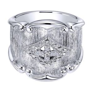 Gabriel Fashion Silver Roman Ladies' Ring LR50059SV5JJ