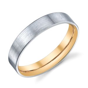 274135 Christian Bauer Platinum & 18 Karat Wedding Ring / Band