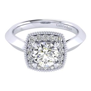 Gabriel 14 Karat Perfect Match Engagement Ring ER001B4ABW44JJ