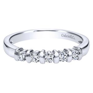 Gabriel Platinum Contemporary Wedding Band WB1706PT3JJ