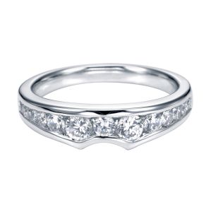 Gabriel 14 Karat Contemporary Wedding Band WB5534W44JJ