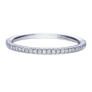 Gabriel 14 Karat Contemporary Wedding Band WB8012W44JJ