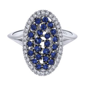 Gabriel Fashion 14 Karat Lusso Color Ladies' Ring LR50632W45SA