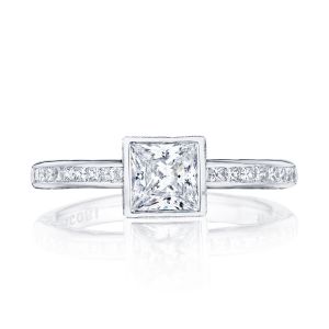 301-25PR55 Platinum Tacori Starlit Engagement Ring
