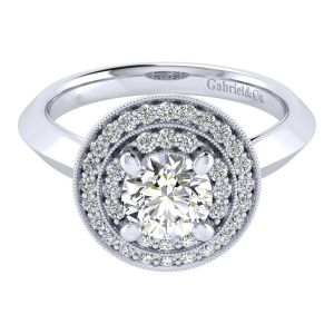 Gabriel 14 Karat Perfect Match Engagement Ring ER001B4AHW44JJ